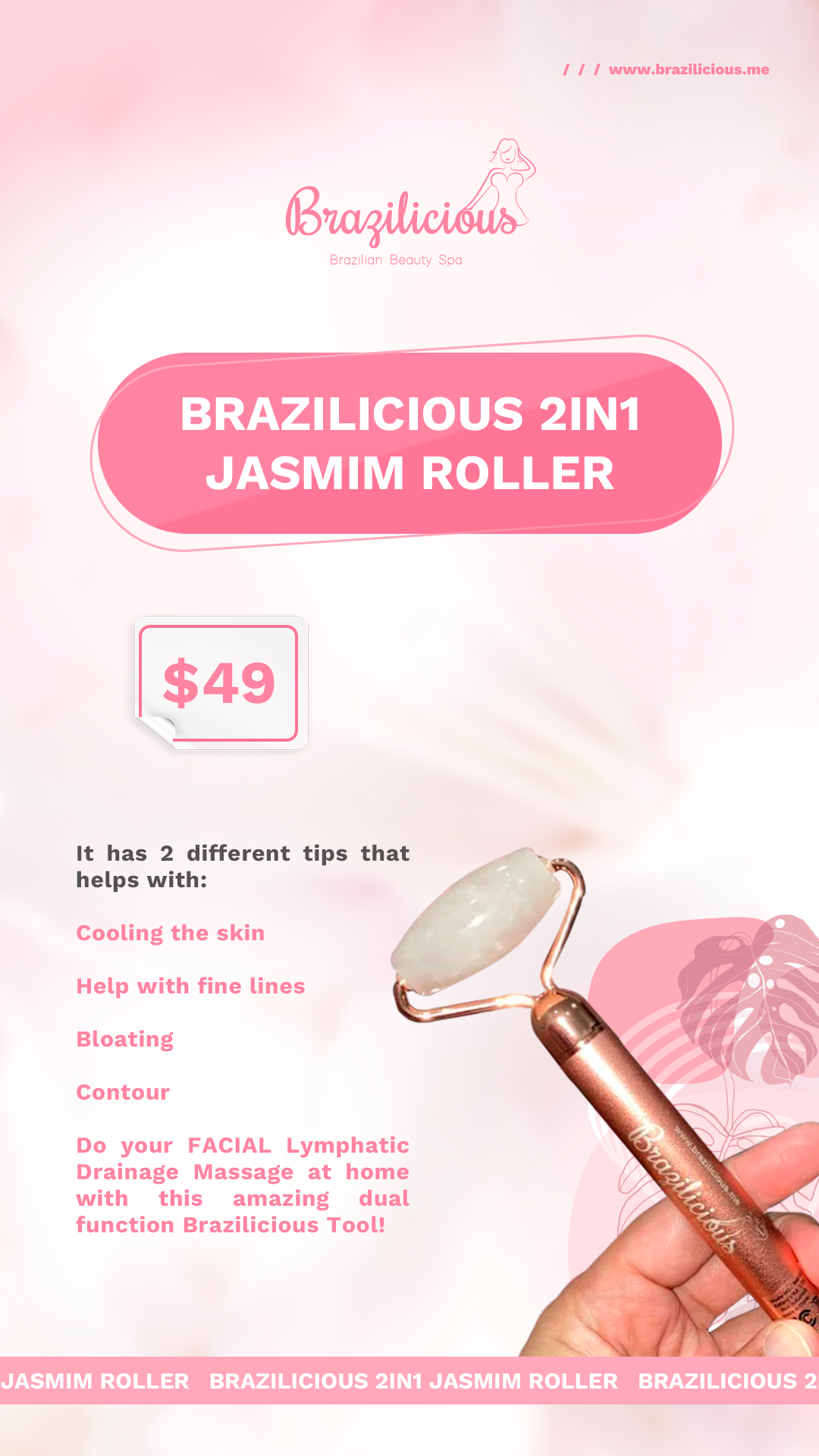 Brazilicious 2in1 Jasmin Roller