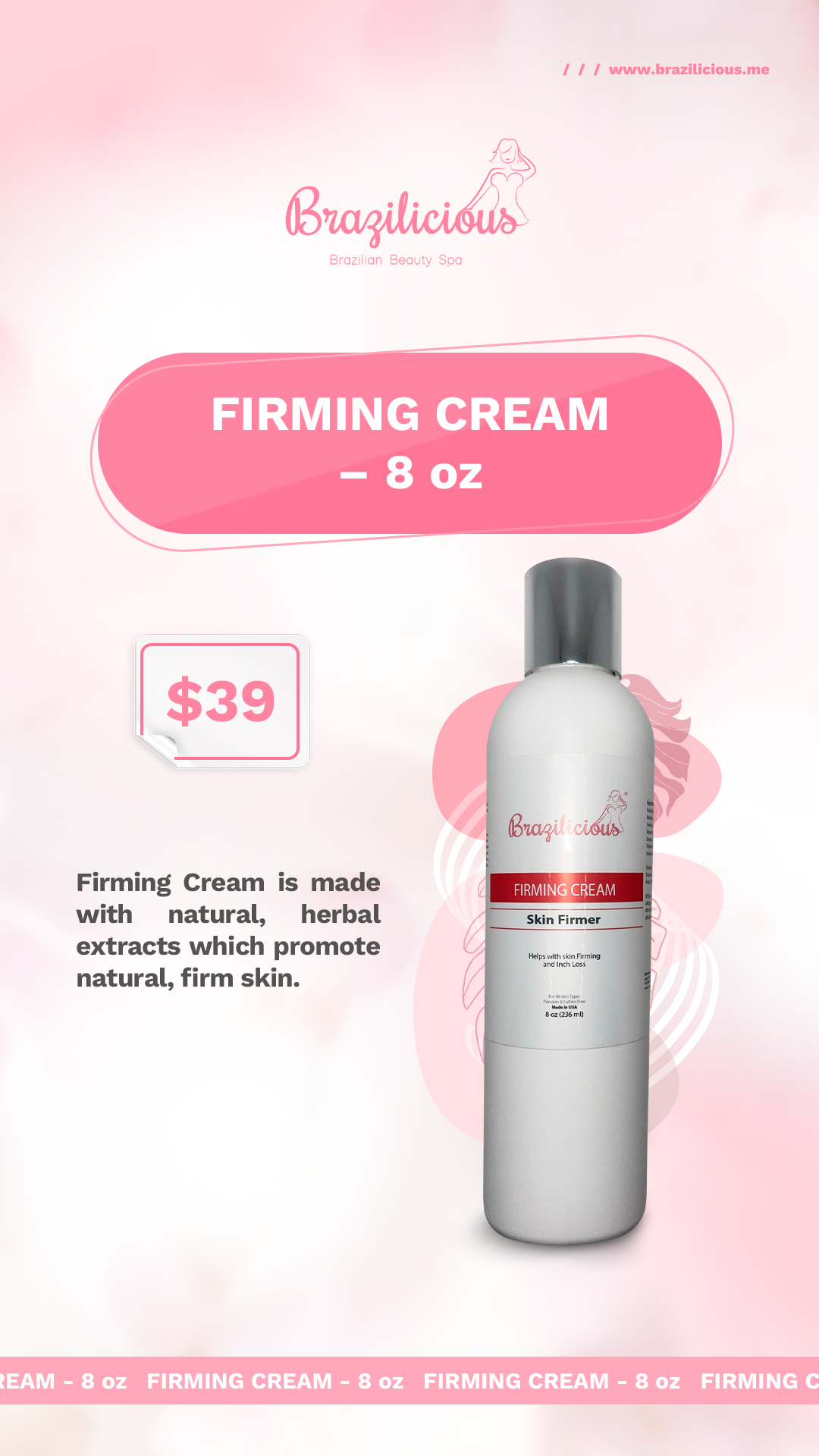 Firming Cream - 8 oz