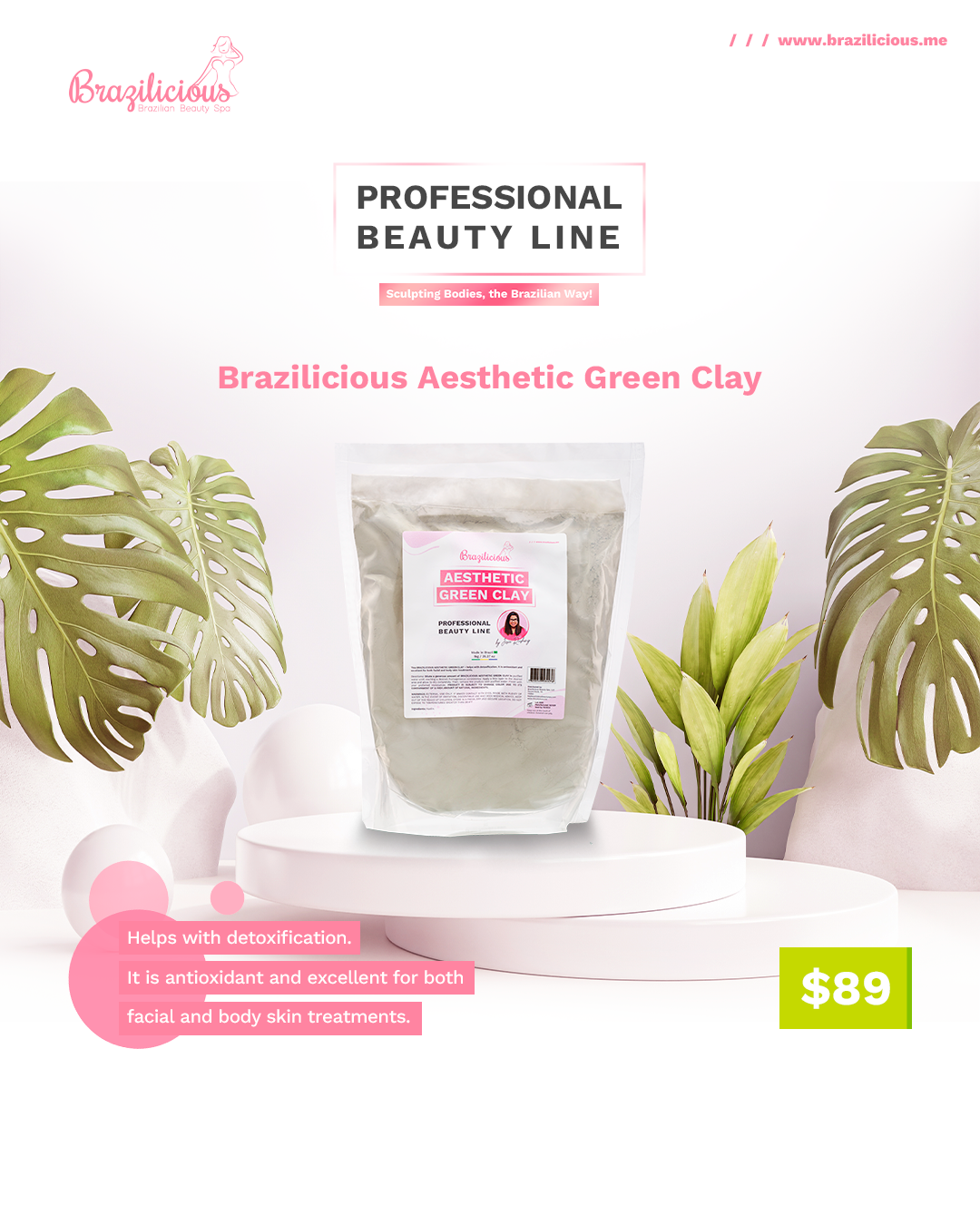 Brazilicious Aesthetic Green Clay