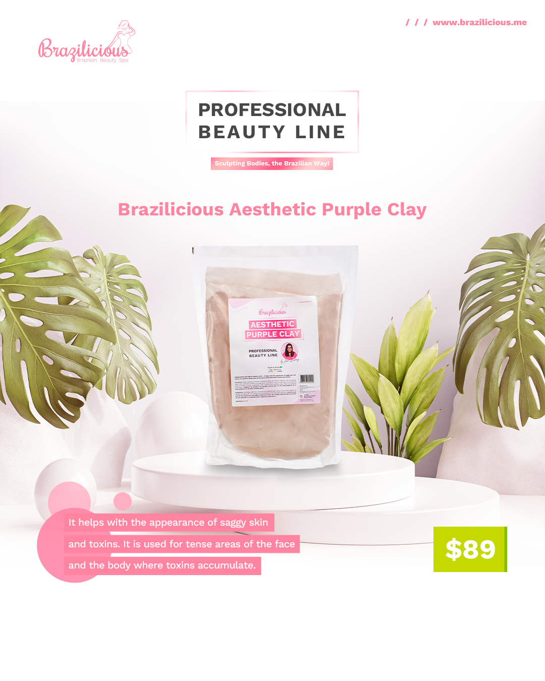Brazilicious Aesthetic Purple Clay